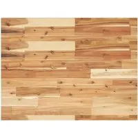 vidaXL Schreibtischplatte 80x60 cm aus massivem Akazienholz - Schreibtischplatte aus robustem Akazienholz mit Ölbeschichtung, ideal für individuelle Möbelgestaltungen und pflegeleicht für Innen und Außen.