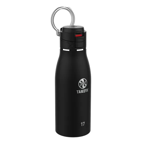 Produktbild Takeya Traveler Thermobecher mit auslaufsicherem Deckel, Onyx, 482 ml