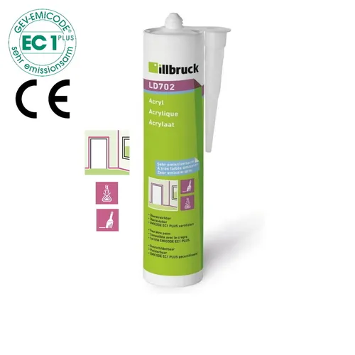 Illbruck LD702 Acryldichtstoff Bauacyl Maleracryl weiß Fugendicht Dichtmasse