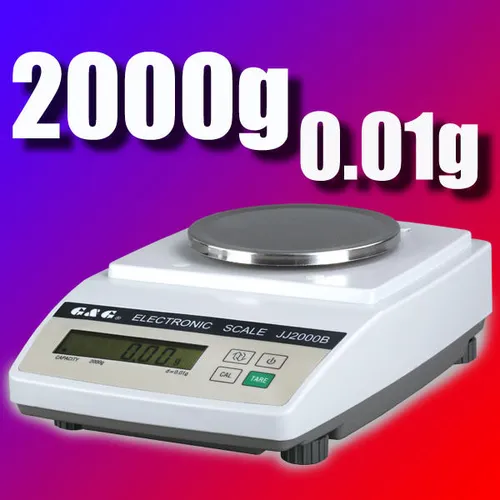 G&G JJB 2000g/0,01g Präzisionswaage Laborwaage Digital-waage Feinwaage