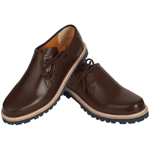 German Wear Haferlschuhe Trachtenschuhe aus Glattleder Original-Handmachart