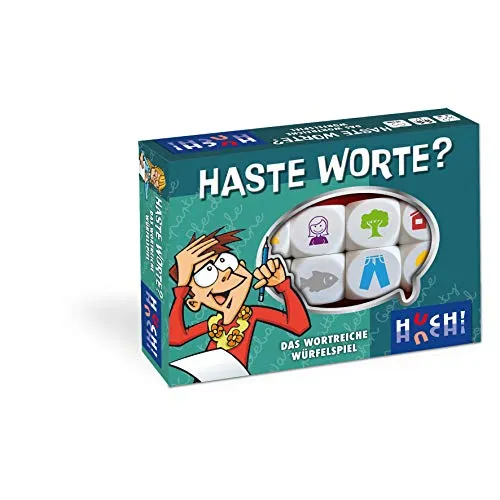 Haste Worte - Das wortreiche Würfelspiel - Spielen & Raten: Kreatives Würfelspiel für die ganze Familie, bei dem Wörter zu Themen und Motiven gefunden werden müssen!
