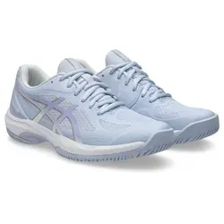 ASICS COURT HUNTER FF Hallenschuh, Gr. 37,5, blau fade - Volleyballschuhe mit ASICS GEL™-Technologie für optimale Dämpfung und Komfort. Ideal für Badminton, Squash und mehr, rutschfeste Sohle und schmutzunempfindliches Obermaterial.