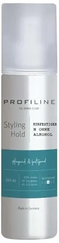 Swiss O'Paar Profiline Kurfestiger N ohne Alkohol 200ml - Haarspray für normales Haar mit Volumen, Elastizität und natürlichem Glanz