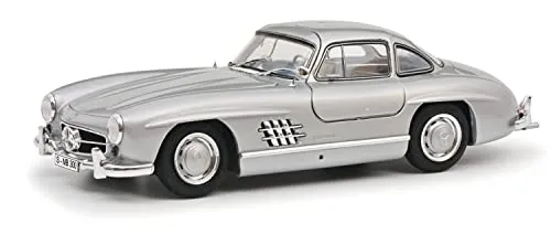 Schuco Modellauto MB 300 SL Flügelt.silb. 1:18