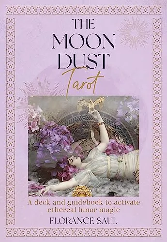Florance Saul The Moon Dust Tarot - Buch & Kartendeck zur Aktivierung ethereal lunar magic, ideal für spirituelle Praktiken und persönliche Entfaltung.