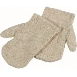 SCHNEIDER Backhandschuhe aus Henkelplüsch 310001 , 1 Paar, L 270  x B 150 mm, ohne Stulpe