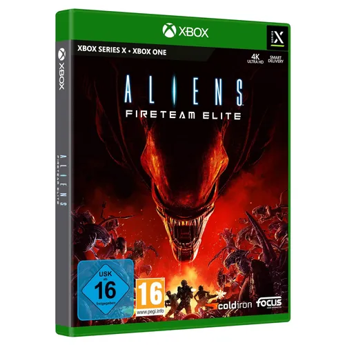Aliens Fireteam Elite - Xbox One & Series X | Koop-Shooter im Alien-Universum - Erlebe packende Action im kooperativen Third-Person-Shooter Aliens: Fireteam Elite. Bekämpfe mit deinem Team tödliche Xenomorphe und meistere dynamische Missionen in einer spannenden Story-Kampagne.