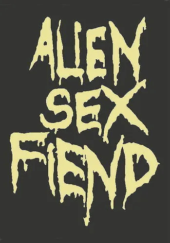 ALIEN SEX FIEND FLAGGE FAHNE ALL OUR YESTERDAYS LOGO POSTERFLAGGE POSTER FLAG
