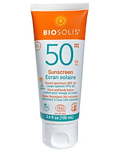 Kids Sonnenmilch LSF 50+ - 100 ml - Sonnencreme für Babys mit hohem Lichtschutzfaktor 50+, bietet optimalen Schutz für empfindliche Kinderhaut und ist wasserfest.