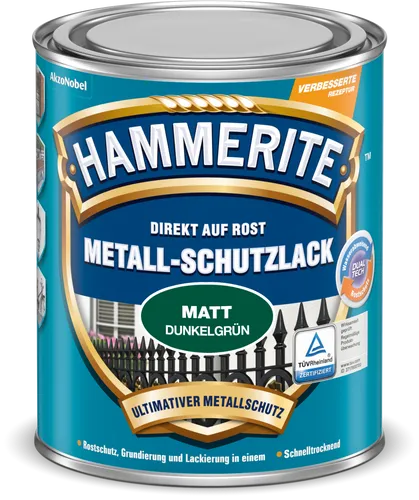 Hammerite Metall Schutzlack matt 750 ml verschiedene Farben Rostschutz