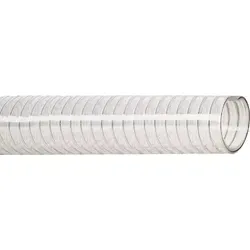 teguma Industriewasserschlauch Armoflex 12mm x 3mm, 30 Stück - Pneumatik - Flexibler PVC-Saug-/Druckschlauch, ideal für Betriebswasser und Lebensmittel, temperaturbeständig von -15 °C bis +60 °C.