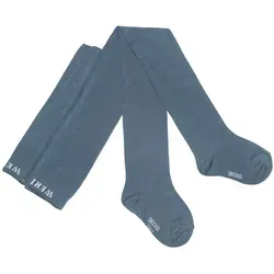 WERI SPEZIALS Strumpfhersteller GmbH Strickstrumpfhose Kinderstrumpfhosen >>Ozean<< weiche Baumwolle grau 98-104