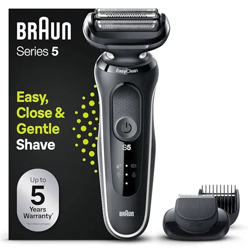 Braun Series 5 Elektrorasierer mit EasyClick Aufsatz