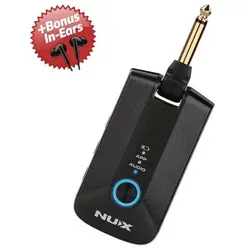 Nux Mighty Plug Pro Amp-Plug Kopfhörerverstärker + In-Ear Kopfhörer