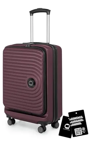 Hauptstadtkoffer Mitte - Business-Trolley mit Laptop-Fach, Handgepäck 55 cm - Praktischer Handgepäck-Koffer mit 47 Litern Volumen und erweiterbarem Design. Ideal für Kurzreisen und Geschäftsreisen. Mit digitalem Kofferanhänger für erhöhte Sicherheit und einfache Erreichbarkeit.