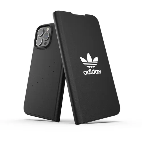 adidas Schutzhülle für iPhone 13 Pro Max - Stoßfest und Stylisch - Standard Handyhüllen mit flexibler, stoßfester TPU-Konstruktion und erhöhten Kanten für optimalen Schutz. Einfacher Zugriff auf alle Funktionen und kultiges adidas Design.
