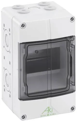 Spelsberg AKI 05 Kleinverteiler - 12-fach Kleinverteiler mit IP65 Schutzart, ideal für Außenanwendungen und optimalen Schutz vor Staub und Wasser.