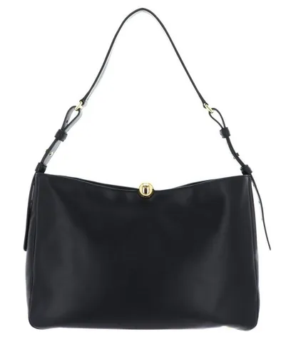 Furla Sfera Soft Schultertasche L aus Leder, grau - Elegante Handtasche aus weichem Leder, ideal für den täglichen Gebrauch mit viel Stauraum und stilvollem Design.