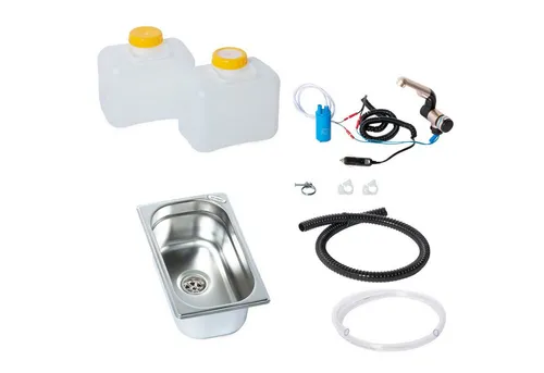 12V Camping Spüle Technik Set von ad-ideen