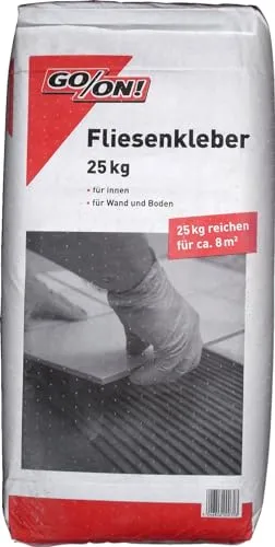 Sakret 25 Kg Fliesenkleber für den Innenbereich, Dünnbett, klar, Paste, Fliesenkleber