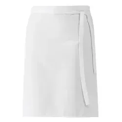 Leiber Vorbinder Schürze, ca. 60 x 80 cm, unisex 11/262/01 , Farbe: weiß, Größe 34
