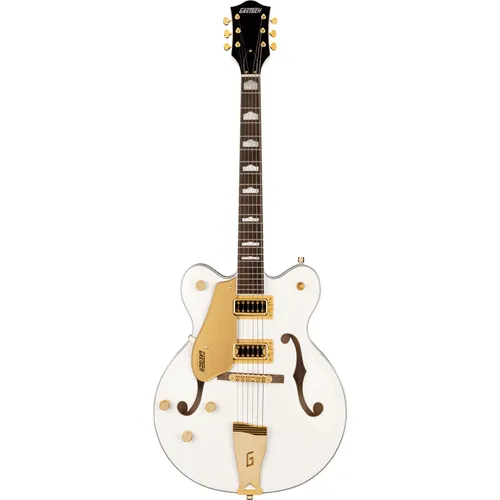 Gretsch G5422GLH Electromatic Classic Hollow Body Double-Cut Lefthand Snowcrest White Halbakustische Gitarre für Linkshänder