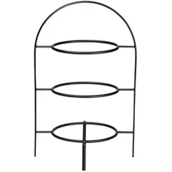 ASA Etagere A Table, Keramik, rund, 49 cm - Etageren für Tischkultur & Servieren, elegantes 3-stufiges Design aus feiner Keramik, ideal zum stilvollen Anrichten von Snacks, Obst und Gebäck.