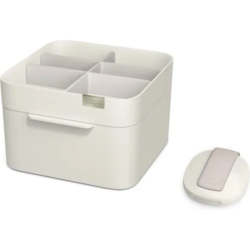 Joseph Joseph Make Me up Set - Compact Spiegel und Cosmetic Organiser, shell - Reisetaschen und Kosmetik-Organizer in einem, perfekt für stilvolle Ordnung bei Reisen und täglichen Schönheitsritualen.