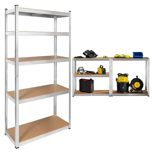 Rebel Regal Metall Magazin 180x90x40 Silber RB-1250