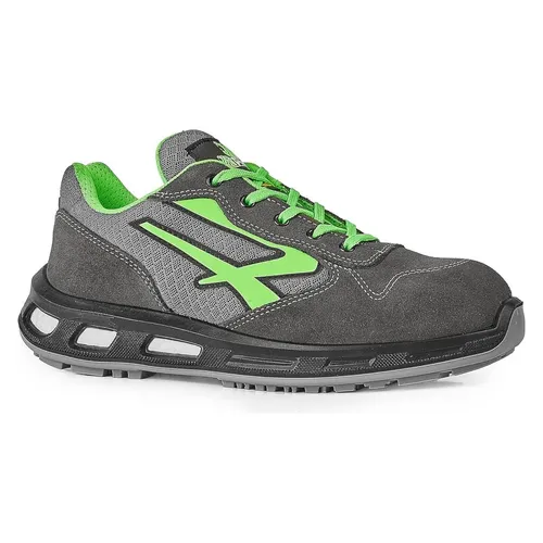 U-Power Red Lion Point Unisex-Sicherheitsschuhe, Grey & Green 42 - Herren Industrie & Handwerk Schuhe, leichte und flexible Sicherheitsschuhe mit Aluminium-Zehenkappen und Infinergy-Einsatz für optimalen Komfort und Sicherheit.