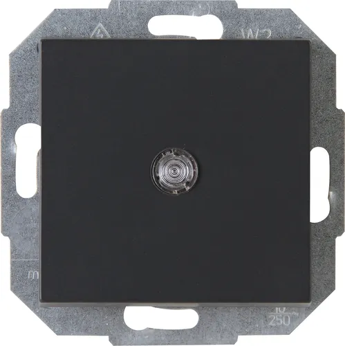 Kopp Athenis anthrazit Universalschalter (Aus-/Wechsel) mit Beleuchtung