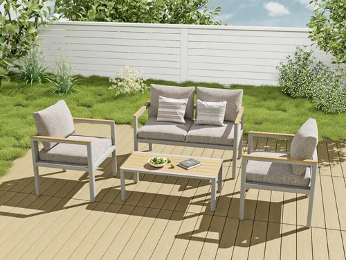 MeXo Gartenlounge-Set für 3–4 Personen im Boho-Stil von MeXo