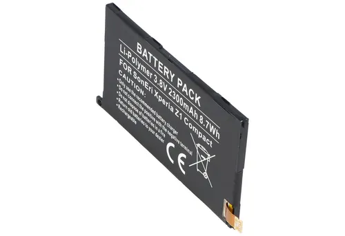 Produktbild AccuCell Akku passend für den Sony XPERIA Z1 Compact Akku 1274-3419.1, 1ICP4/5 Smartphone-Akku 2300 mAh (3,8 V)