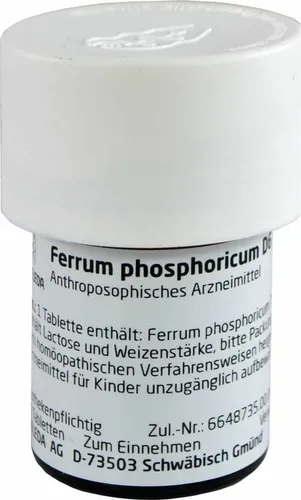 FERRUM PHOSPHORICUM D 6 Tabletten 80 St