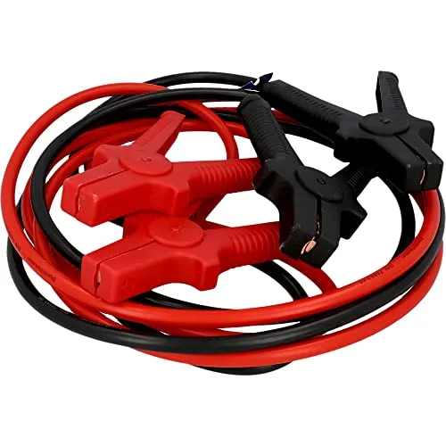 cartrend Starthilfekabel Alu-Cu DIN25 350Amp, Überbrückungskabel, Kabel mit Kupfer-Aluminium-Technologie, DIN 72553, Starterkabel für Benzinmotoren bis 5.500 cm³ und Dieselmotoren bis 3.000 cm³