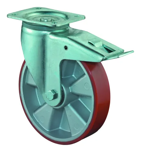 BS Rollen Lenkrolle 250 mm L620.B90 - Rollen, hochwertige Polyurethan-Guss-Lenkrolle mit festem L620.B90 Design für hohe Tragfähigkeit und Langlebigkeit.