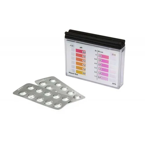 Wasserpflegeset Steinbach Testkit für pH-Wert und freies Chlor je 10 Tabletten