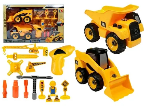 Lean Autosatz Kran Kipper Bagger