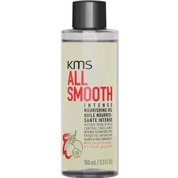 KMS ALLSMOOTH Intense Nourishing Oil 100 ml - Haaröl für intensiven Glanz und Frizz-Kontrolle, schützt bis zu 72 Stunden vor Luftfeuchtigkeit und Hitze. Ideal für trockenes und coloriertes Haar.