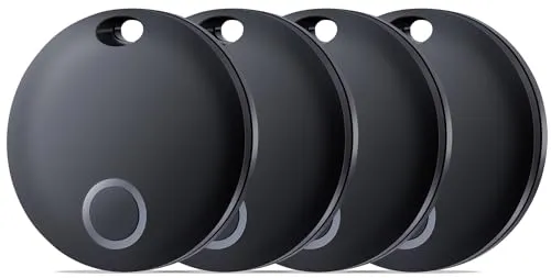 Reyke Smart Tag Pro - Koffer Tracker für iOS - Schlüssel- & Gegenstandsfinder mit IP67 Wasserschutz, ideal für das sichere Verfolgen von Gepäck und Wertsachen über die Apple 'Wo ist?' App.