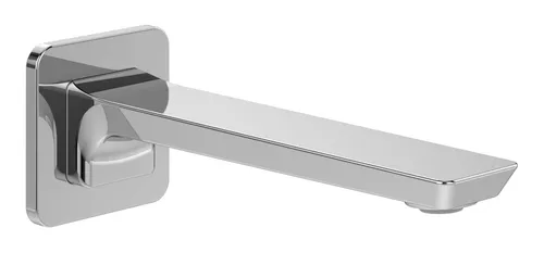V&B Badewannenauslauf Subway 3.0 - Wandmontierter Badewannenauslauf aus chrom, mit verstellbarem Strahlregler für eine maximale Durchflussmenge von 17,6 l/min – ideal für modernes Badezimmerdesign.