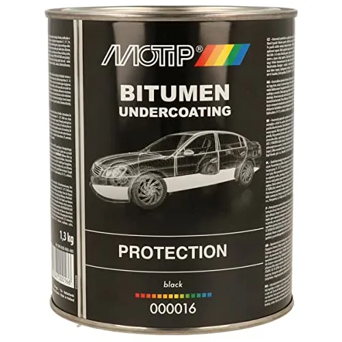 MOTIP 000016 Unterbodenschutz Bitumen schwarz 1.3 kg