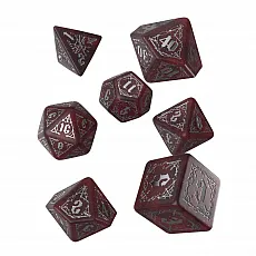 Q-Workshop Würfelset - Bloodsucker Dice Set - Scarlet 298659