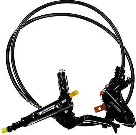 SHIMANO BL-MT501 Scheibenbremsset, schwarz, 1000mm - Fahrradbremsen mit hoher Bremskraft und präziser Steuerung, ideal für sicheres Fahren auf jedem Terrain.