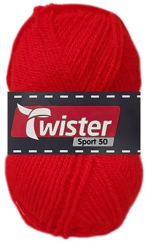 Kurtenbach 50 Gramm Twister Sport 50 aus 100 % Polyacryl Farbauswahl Bastelgarn