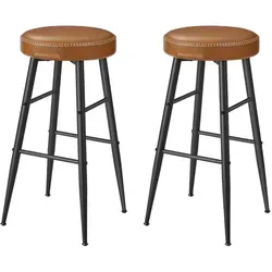 Hocker & Barhocker Braun von VASAGLE