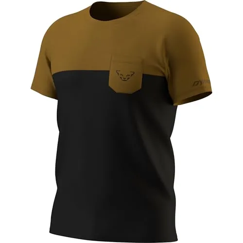 Dynafit Transalper Pocket S/S Tee - Laufshirt XL schwarz - Funktionales Laufshirt in Schwarz, Größe XL, ideal für Roadrunning und Speed Hiking. Mit Polygiene-Behandlung für langanhaltende Frische.