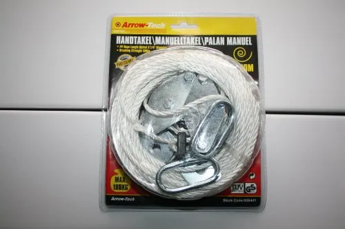 Flaschenzug Seilzug Seilwinde Handseilzug 180kg Neu