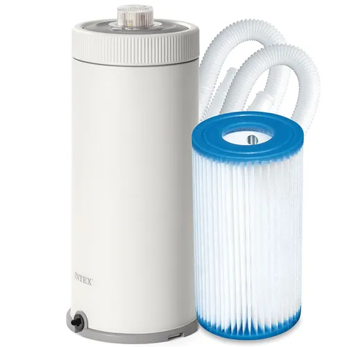 Intex Filterkartusche C1000 - Poolfilterkartusche für Pools bis 21.100 l, mit hoher Filterleistung von 3.785 l/h und Hydro-Aeration-Technologie für kristallklares Wasser.